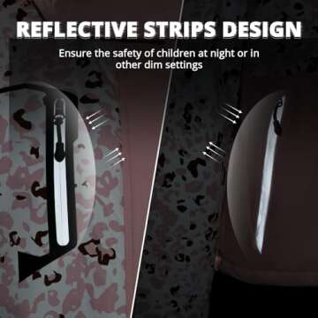 Simplee kids Girls Waterproof Ski Snow Jacket Fleece Raincoat Colorful Winter Coat Warm Hooded