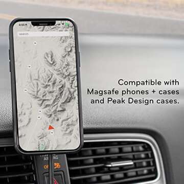 Peak Design Mobile Car Mount VHB Charging - Black Version 1 Product