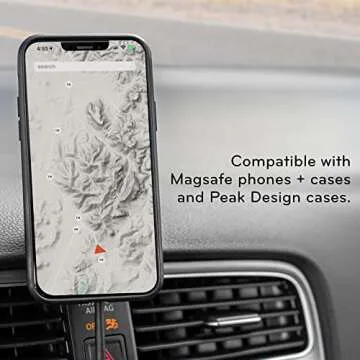 Peak Design Mobile Car Mount VHB Charging - Black Version 1 Product