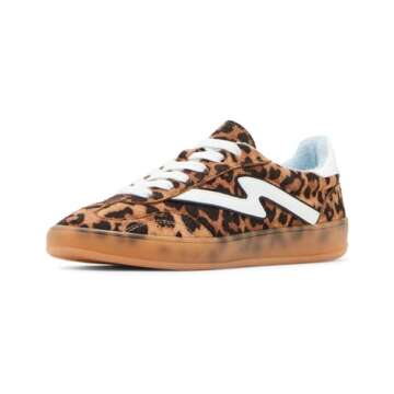 Madden Girl Giia Sneaker: Stylish Leopard Print & Comfortable Fit