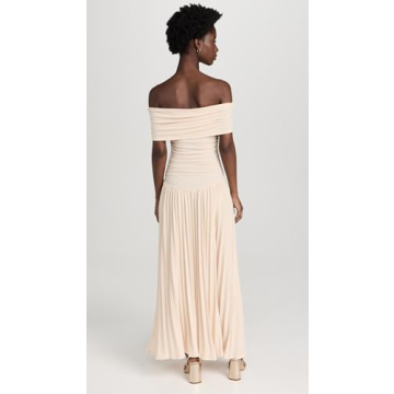 Lioness Field of Dreams Maxi Dress Elegant Off Shoulder