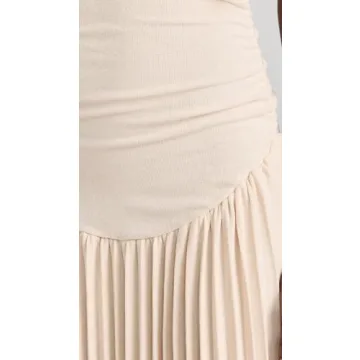 Lioness Field of Dreams Maxi Dress Elegant Off Shoulder