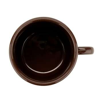 G.E.T. S-12-BR-EC Shatter-Resistant Coffee Mug Set, 12 Ounce, Brown