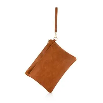 Itzy Ritzy Clutch, Cognac