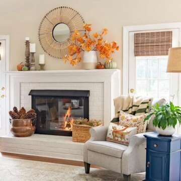 Fall Pillow Cover for Autumn Decor - 12x20 Inch