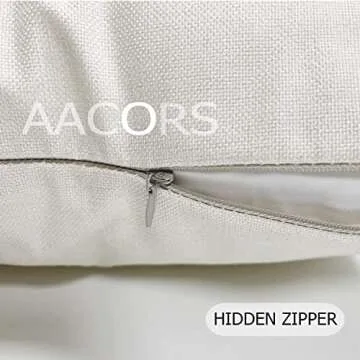 Fall Pillow Cover for Autumn Decor - 12x20 Inch