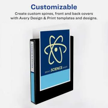 Avery Two-Tone Durable View Binder 1.5 Inch Rings