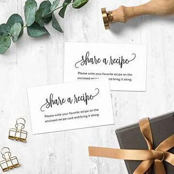 321Done Recipe Cards - Premium Quality Bridal Shower Gift