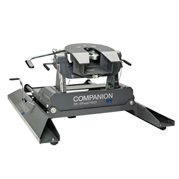 B&W Trailer Hitches Companion Slider Fifth Wheel Hitch - Perfect for Short Box Trucks