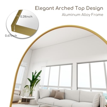 Stunning Arched Full Length Mirror for Stylish Living