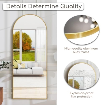 Stunning Arched Full Length Mirror for Stylish Living