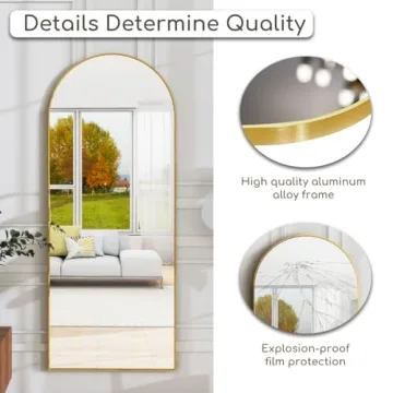 Stunning Arched Full Length Mirror for Stylish Living