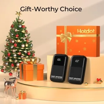 Hotdot AI Rechargeable Hand Warmers for Cozy Winter