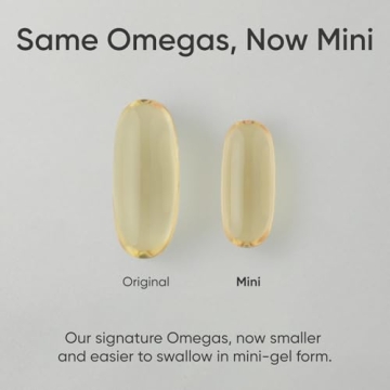 Sports Research Omega-3 Mini-Softgels Easy to Swallow
