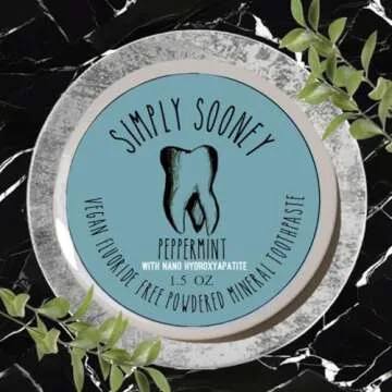 Simply Sooney Remineralizing Vegan Mineral Tooth Powder