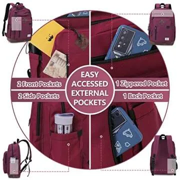 VX VONXURY Lightweight Travel Backpack for Everyone