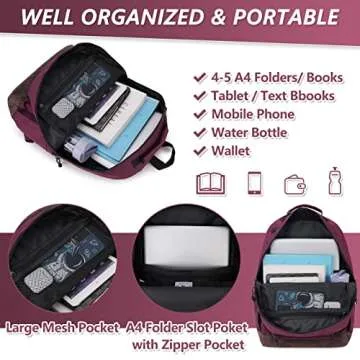 VX VONXURY Lightweight Travel Backpack for Everyone