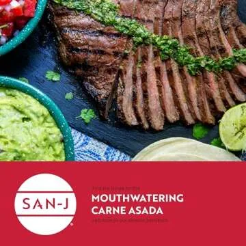 San-J - Gluten Free Tamari Soy Sauce with 28% Less Sodium - Specially Brewed - Made with 100% Soy - 10 oz. Bottles - 2 Pack