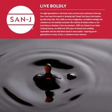 San-J - Gluten Free Tamari Soy Sauce with 28% Less Sodium - Specially Brewed - Made with 100% Soy - 10 oz. Bottles - 2 Pack
