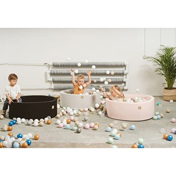 MEOWBABY Foam Ball Pit Ideal for Kids Fun & Safety
