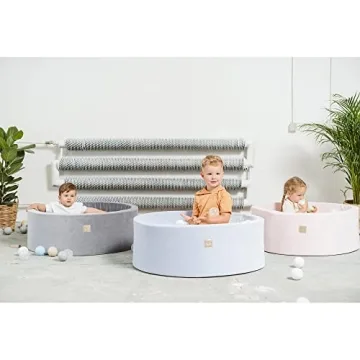 MEOWBABY Foam Ball Pit Ideal for Kids Fun & Safety
