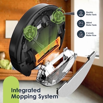 XIEBro Robot Vacuum and Mop Combo with Smart Features