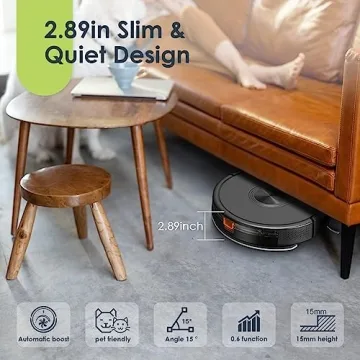 XIEBro Robot Vacuum and Mop Combo with Smart Features