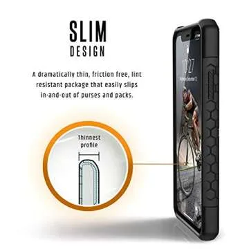 URBAN ARMOR GEAR UAG iPhone XR [6.1-inch Screen] Monarch Feather-Light Rugged [Carbon Fiber] Military Drop Tested iPhone Case