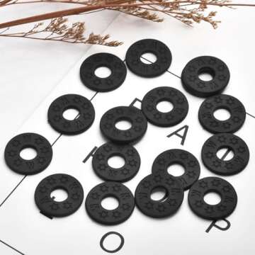 16PCS Guitar Strap Blocks for Secure Guitar Playing
