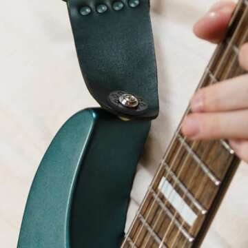 16PCS Guitar Strap Blocks for Secure Guitar Playing