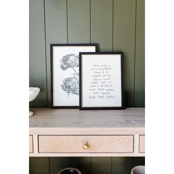 Petal Lane Botanical Antique Wall Art for Gallery Walls