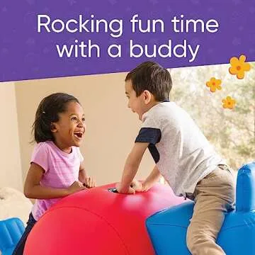 Hearthsong Inflatable Seesaw Rocker for Two - Outdoor Fun