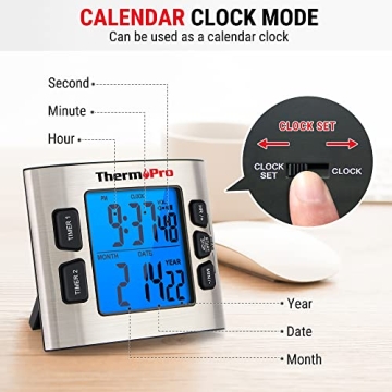 ThermoPro TM02 Digital Kitchen Timer for Every Occasion
