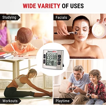 ThermoPro TM02 Digital Kitchen Timer for Every Occasion