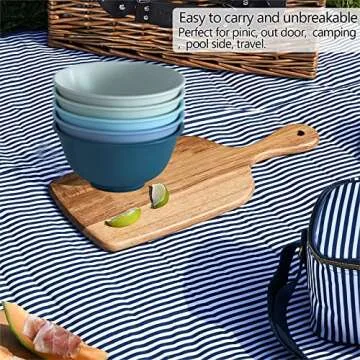 Unbreakable Wheat Straw Bowls – Eco-Friendly Cereal Bowls