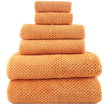 YTYC Towels - 29x59 Inch Extra Large Bath Towels Set of 6 Quick Dry Super Soft Microfiber