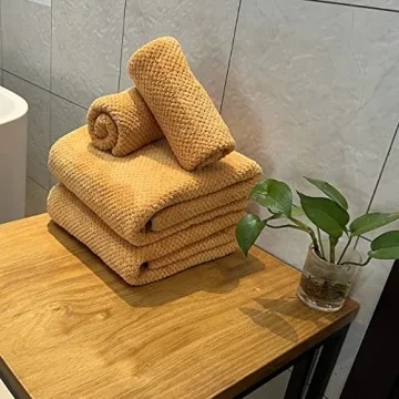 YTYC Extra Large Bath Towels Set - 6 Quick Dry Microfiber