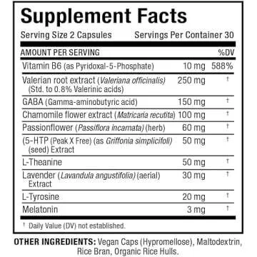 ALLMAX Nutrition Lights Out Sleep Aid - 60 Capsules