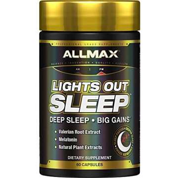 ALLMAX Nutrition Lights Out Sleep, 60 Capsules