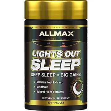 ALLMAX Nutrition Lights Out Sleep Aid - 60 Capsules