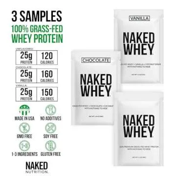 Naked Whey Sample Pack - Pure Protein for Fitness Enthusiasts
