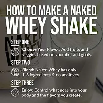 Naked Whey Sample Pack - Pure Protein for Fitness Enthusiasts