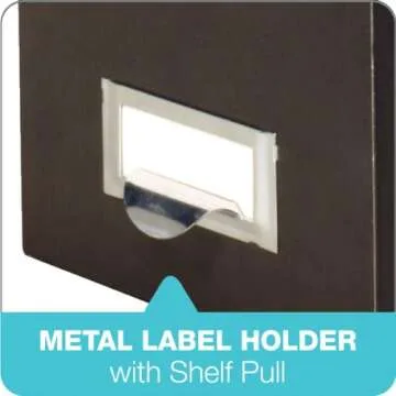 Globe-Weis/Pendaflex Fiberboard Index Card Storage Box, 3 x 5 Inches, Solid Black (3X5BLA)