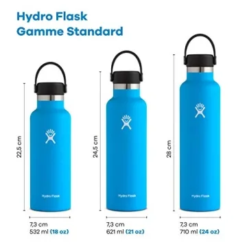 Hydro Flask 21 oz. Insulated Water Bottle - Stainless Steel