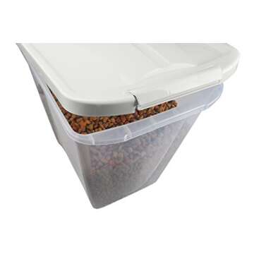 Van Ness 25-Pound Food Container with Fresh-Tite Seal with Wheels