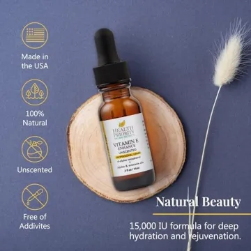 Organic Vitamin E Oil for Skin & Hair | Vegan & Pure