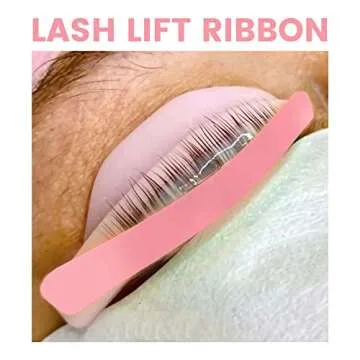 Lash Lift Ribbon Kit - 30Pcs Silicone Rods for Perfect Perm Curls - Affordable DIY Eyelash Lifting T...