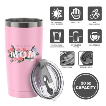 Sursip 20 oz Insulated Tumbler for Gift Ideas - Stay Hydrated!