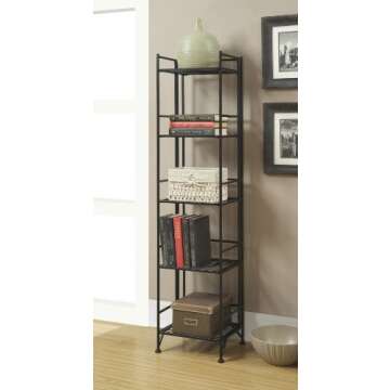Convenience Concepts Xtra Storage Shelves - Black Functional Storage