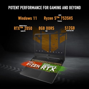 ASUS TUF Gaming A15 2024 LAPTOP with RTX 2050